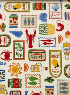 Decostoffen Mediterrane digitale print