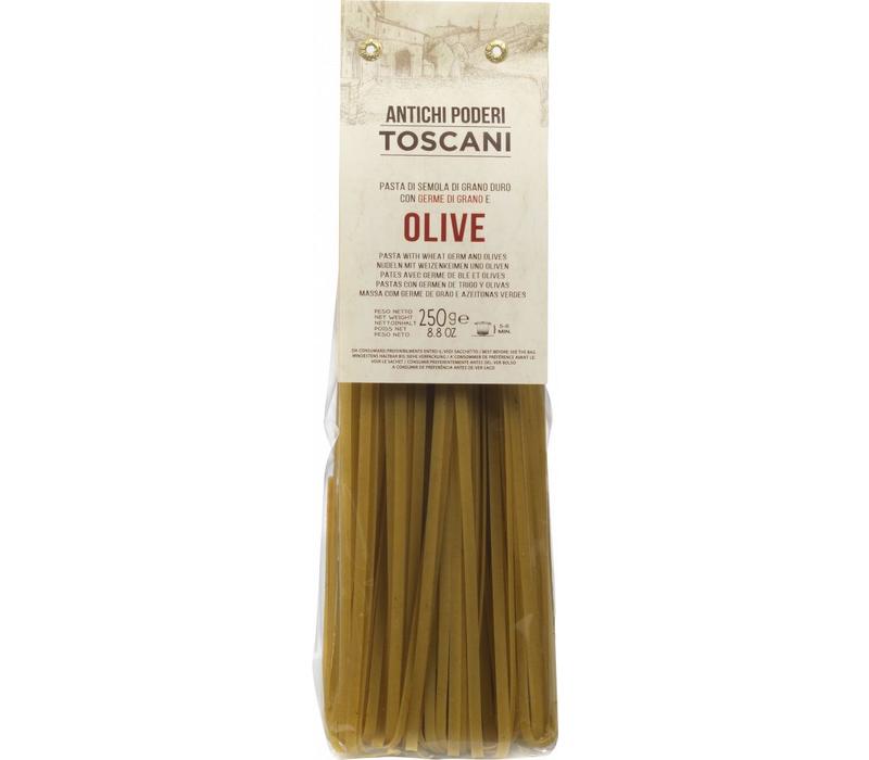 Pasta fettuccine mit Oliven (250g)