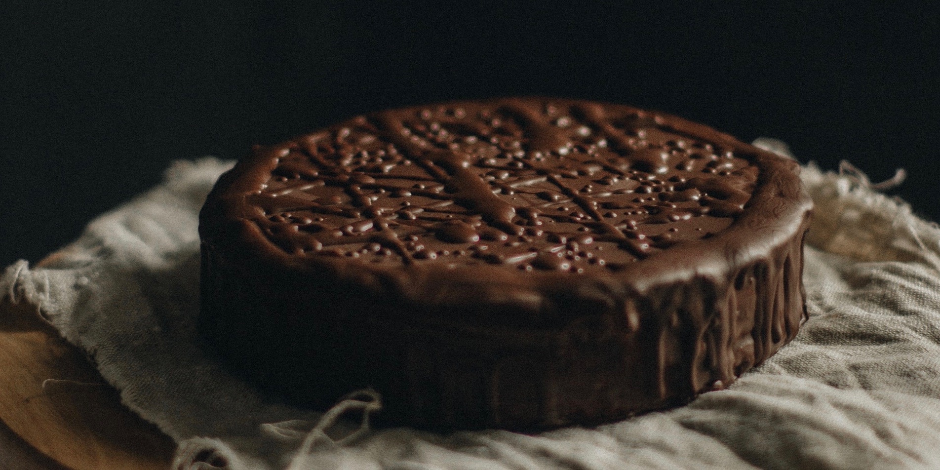 Schokoladenkuchen mit Sumac
