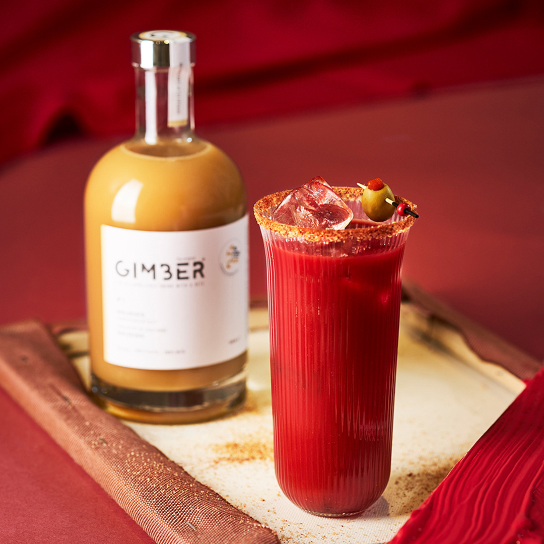 Virgin Bloody Mary mit Gimber und Chili