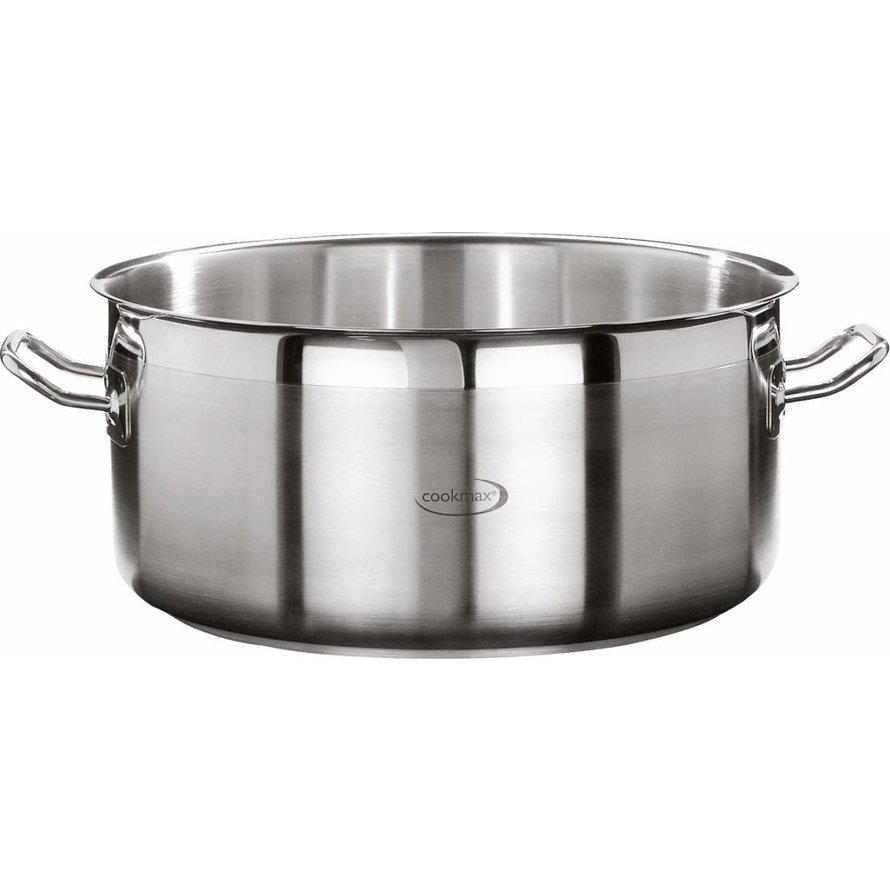 Bratentopf flach "Cookmax Professional" Ø 28 cm, H: 12 cm. Inhalt 7,4L