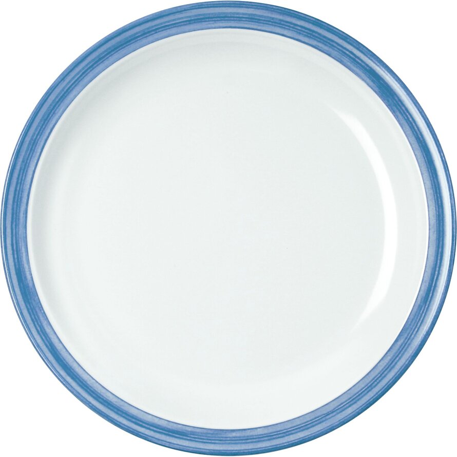 Teller flach "Colour" Ø23,5cm Melamin blau