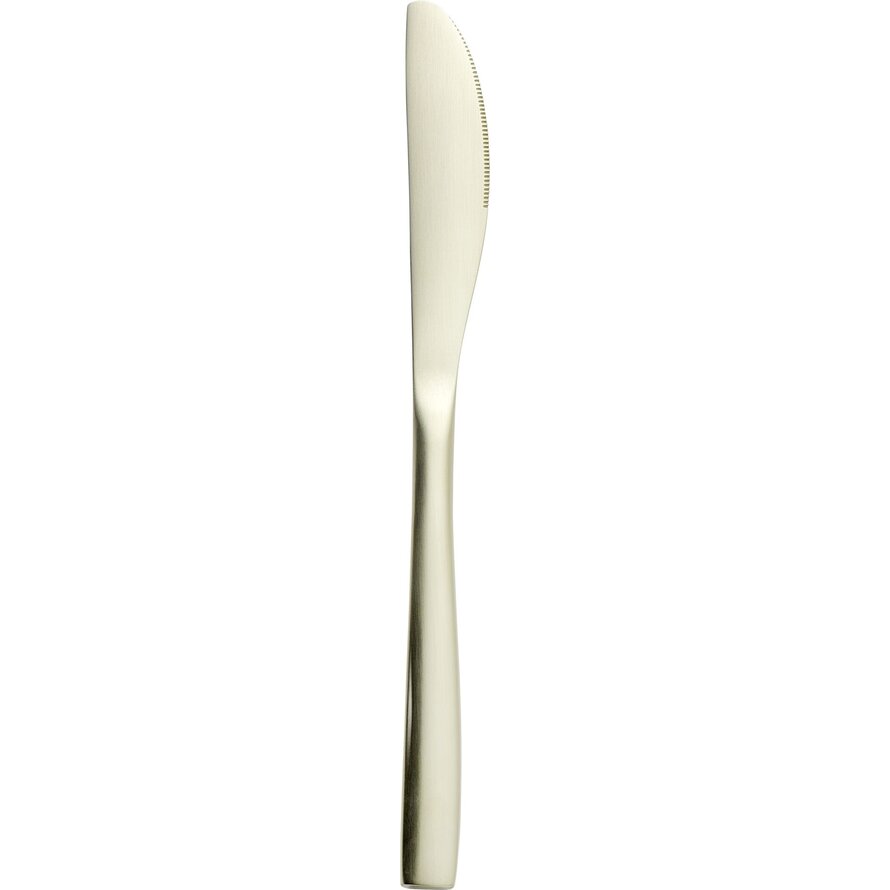 Besteckserie "MiCo Mixed Colors" satin Tafelmesser "Champagne"