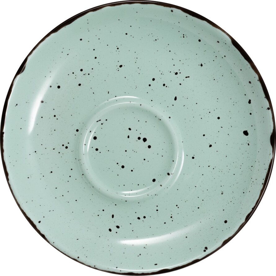 Porzellanserie "Granja" mint Tasse untere Kaffee/Cappuccino