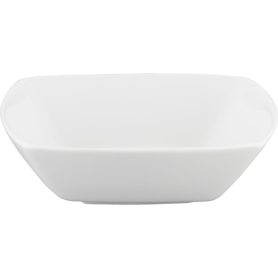 Porzellanserie "Fine Dining" Hartporzellan Schale, 13 x 13 cm