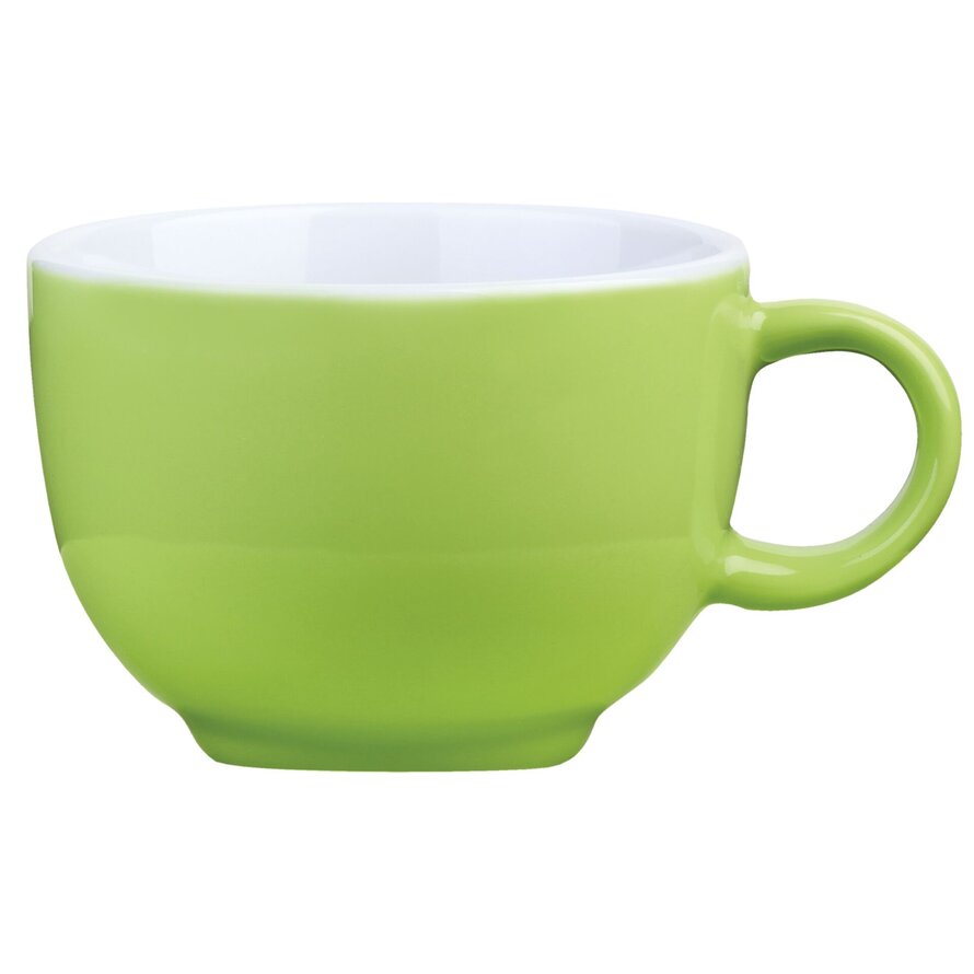 Kaffee-/Cappuccinotasse obere limette
