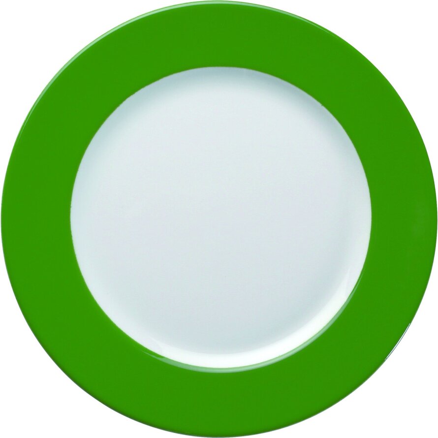 Teller flach Ø 26 cm grün
