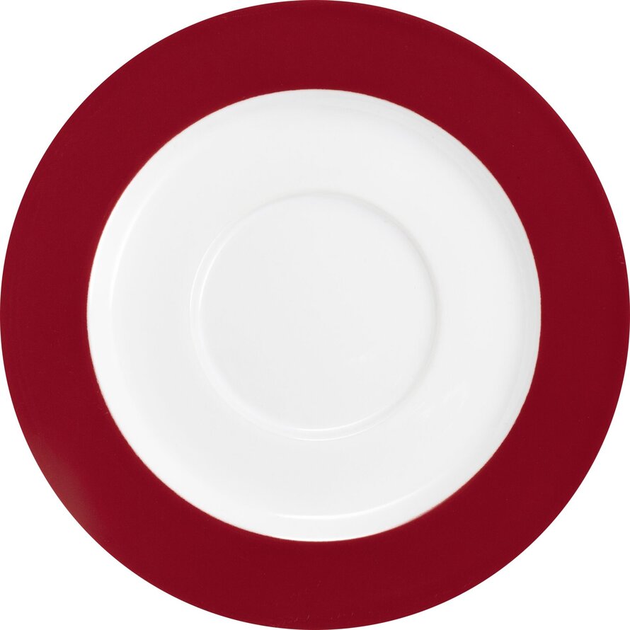 Tasse untere Ø 15 cm rot