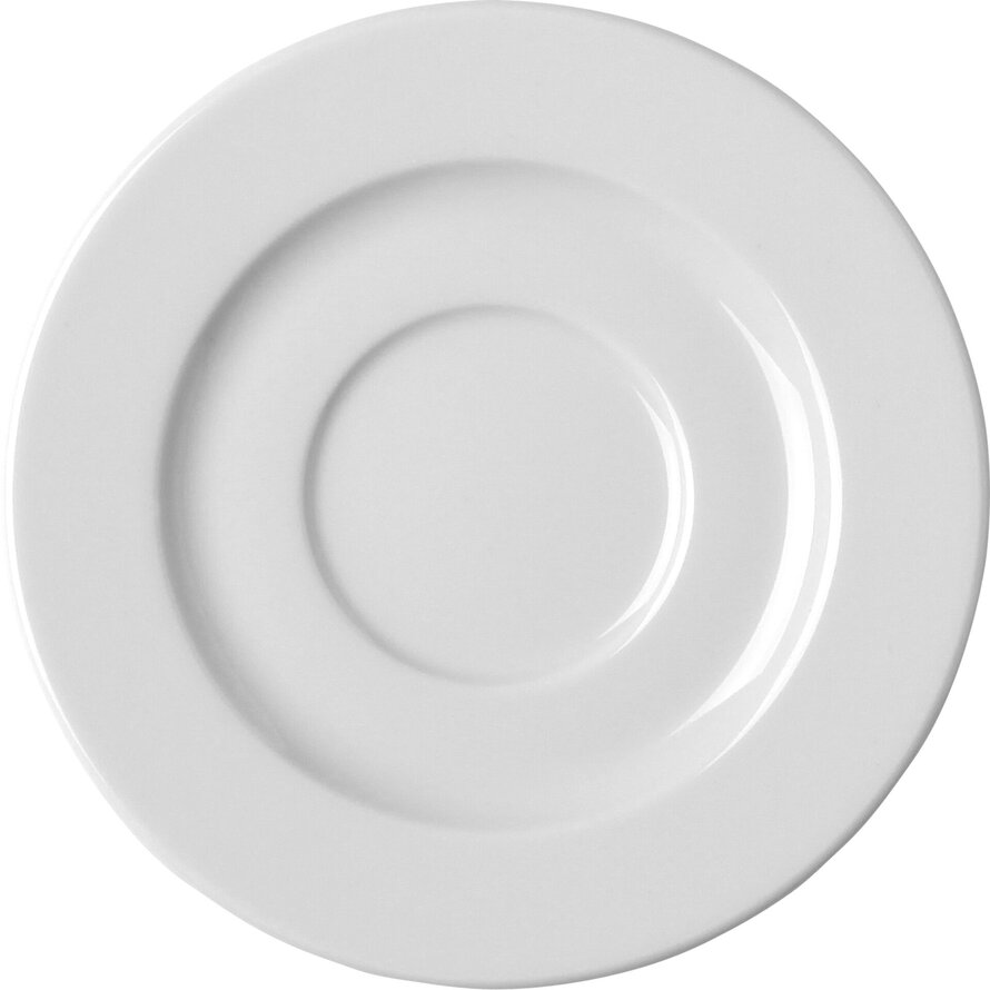 Tasse untere Ø 15 cm weiß
