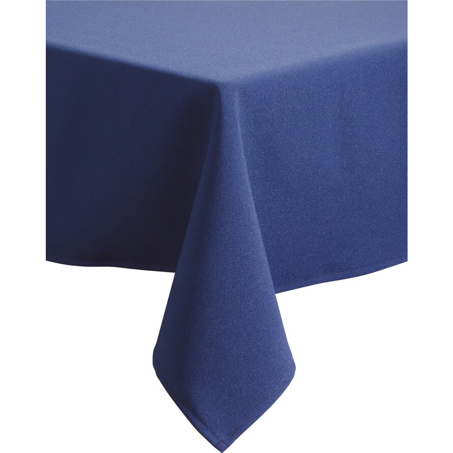 Tischdecke "Excaliber" 140x140cm marineblau