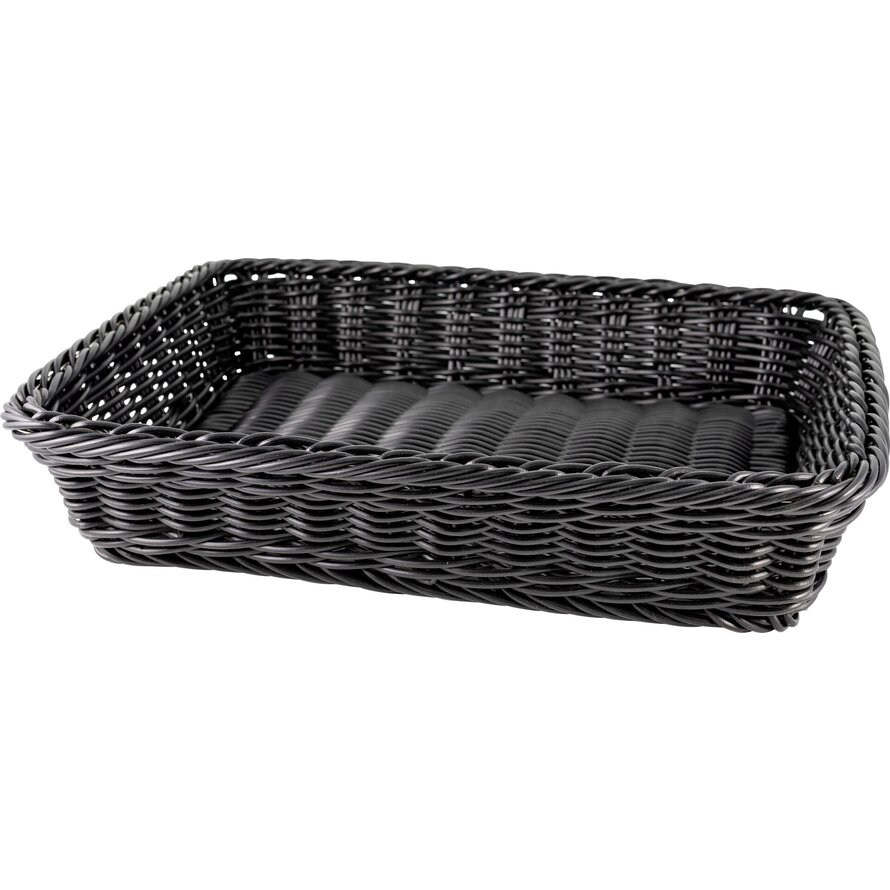 Korb GN 1/2, H: 6,5cm schwarz