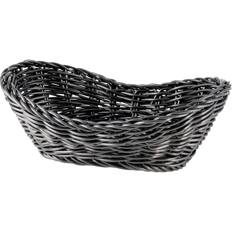 Korb Boot 21x14x8cm schwarz