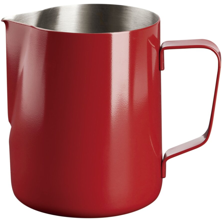 Milchkanne "Brocca" Edelstahl 0,35L rot