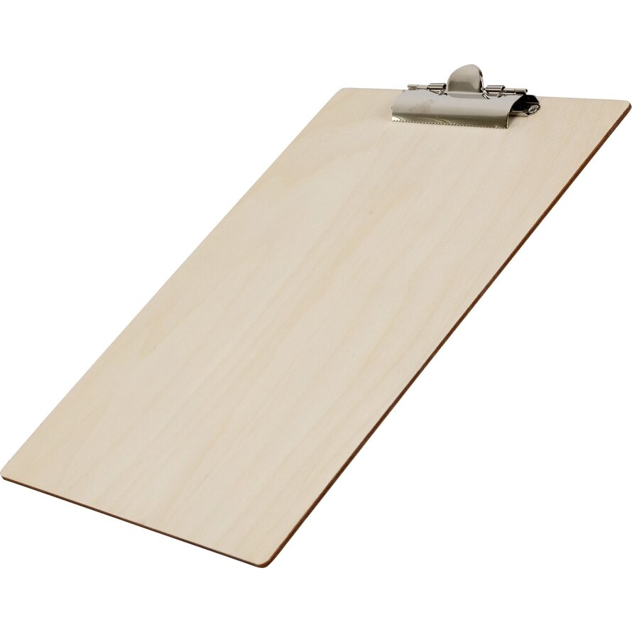 Klemmbrett A4, Birke hell