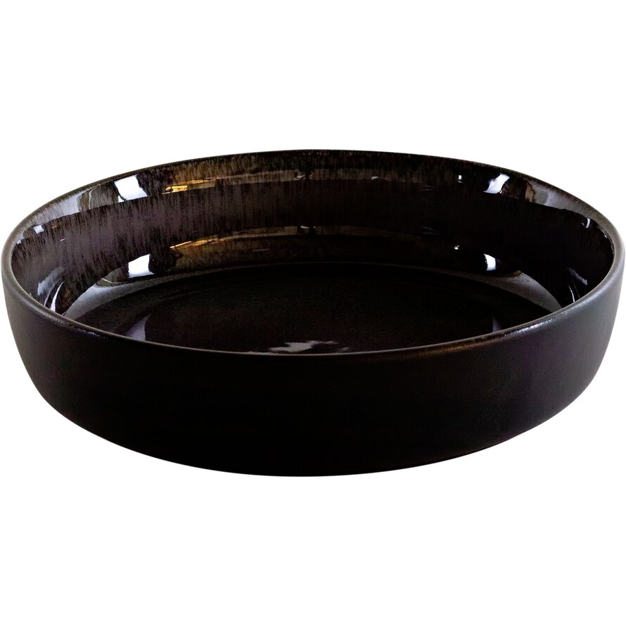 Porzellanserie "Spices" Black Pepper Schale Ø19cm