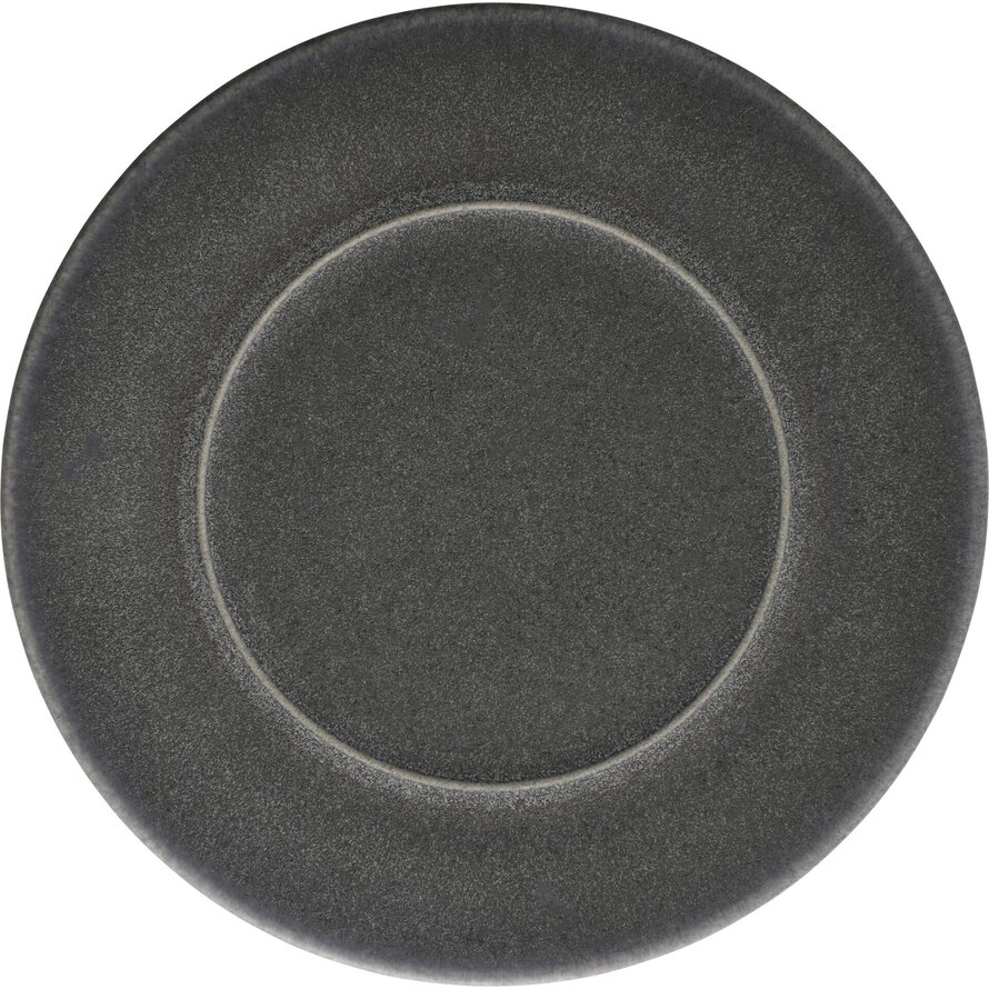 Steinzeugserie "Urban Calm" grau Teller flach 22cm