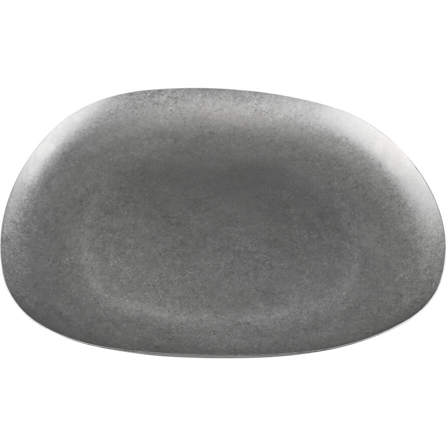 Edelstahlserie "Yoko" Teller flach 26,5x23cm