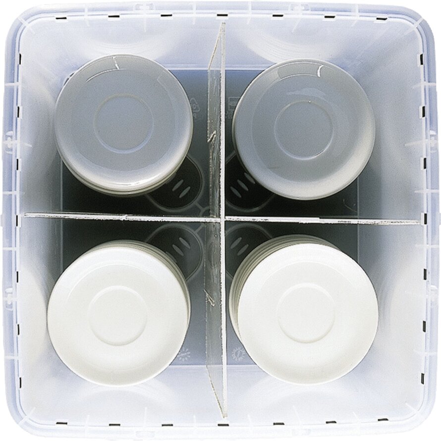 Fachteil, 2 Stück für 4 Fächer