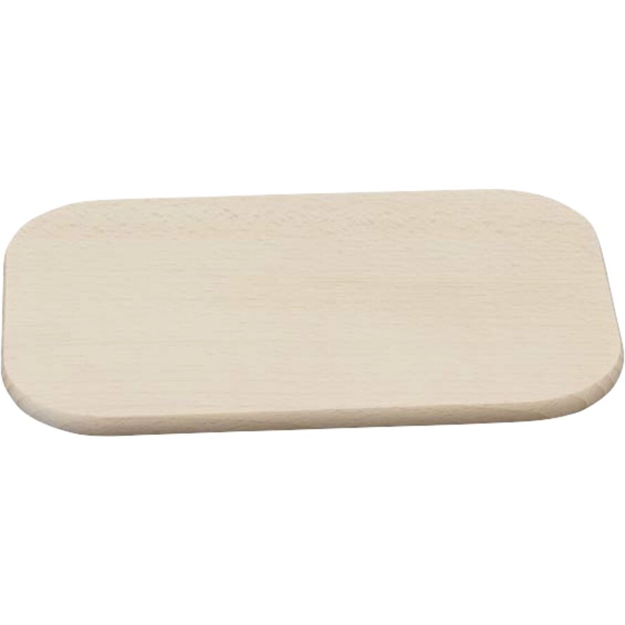 Holz-Schneidbrettchen eckig