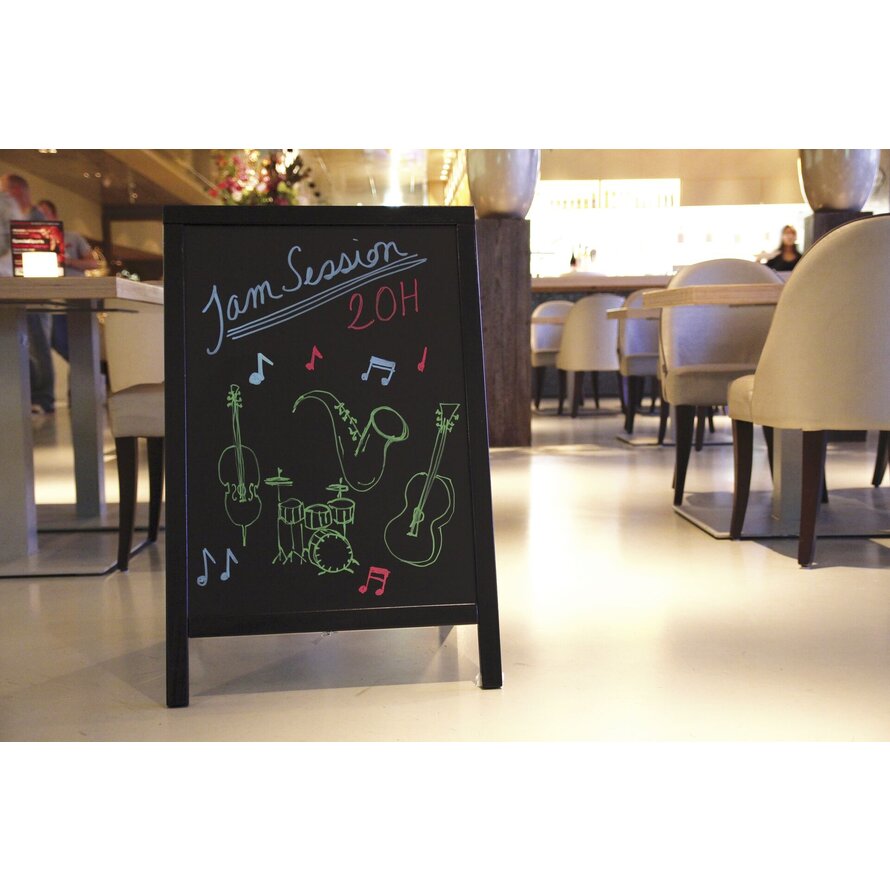 Standtafel doppelseitig