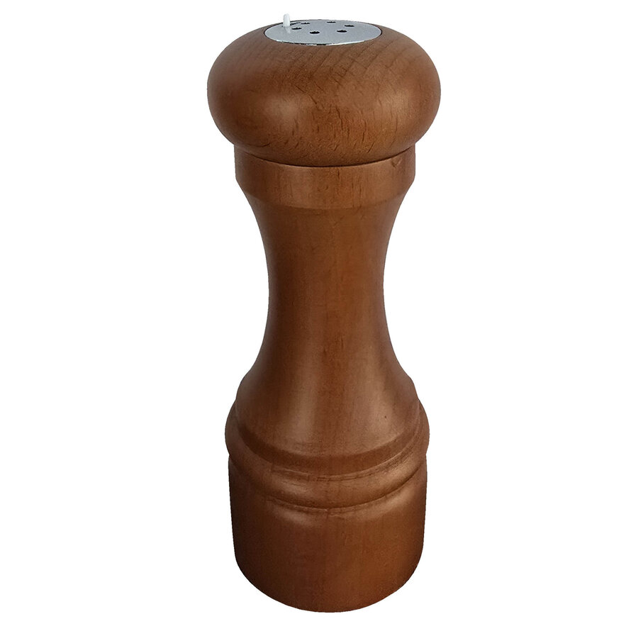 Salzstreuer 16cm, dunkelbraun