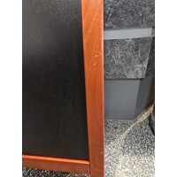 Standtafel doppelseitig, mahagoni (1)