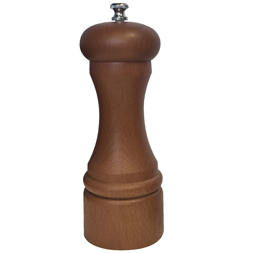 Pfeffermühle 16cm, dunkelbraun