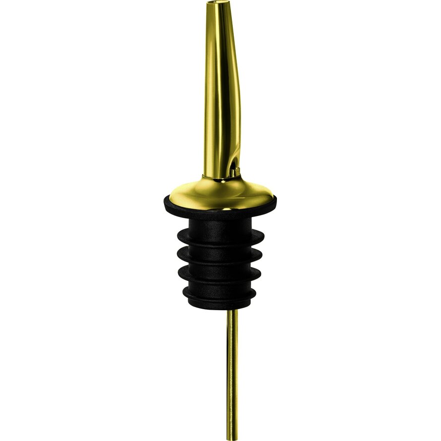 Ausgießer Edelstahl, gold eloxiert