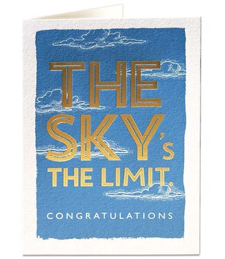 Archivist Gallery Archivist Gallery - Sky's The Limit - Greeting Card