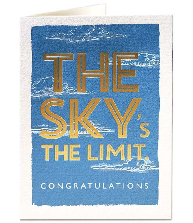 Archivist Gallery Archivist Gallery - Sky's The Limit - Greeting Card