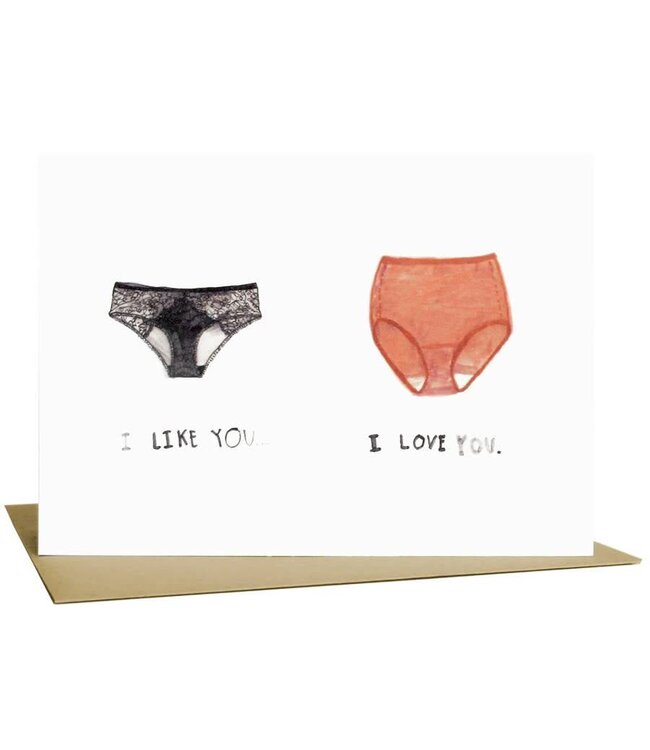 People I've Loved - I Like You, I Love You - Greeting Card