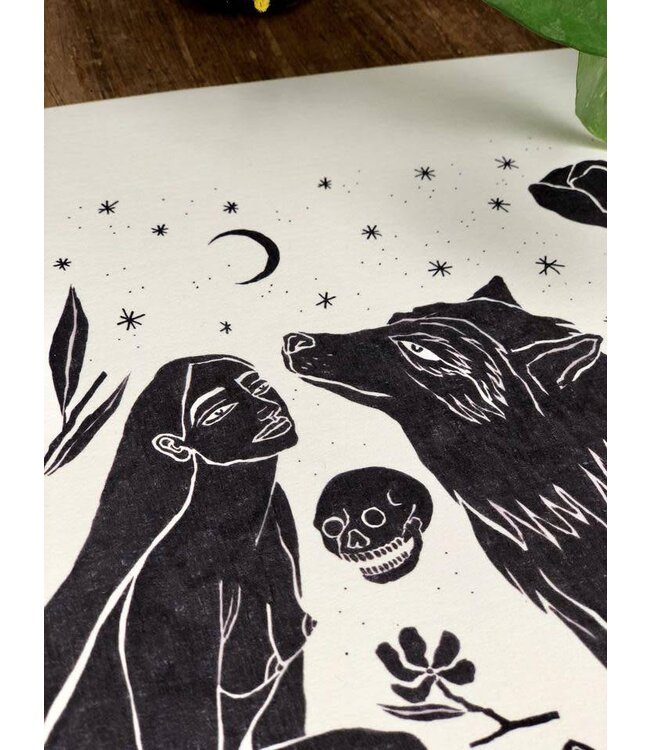 Carmen Seijas Carmen Seijas - Embrace - A4 Print