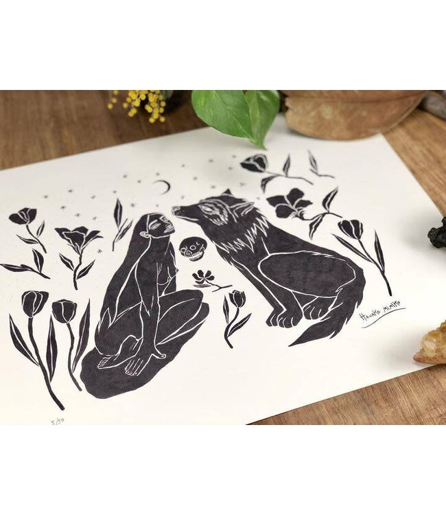 Carmen Seijas Carmen Seijas - Embrace - A4 Print