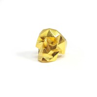 Xtellar - Skull Ring - Gold Plated Brass