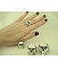 Xtellar - Skull Ring - Silver
