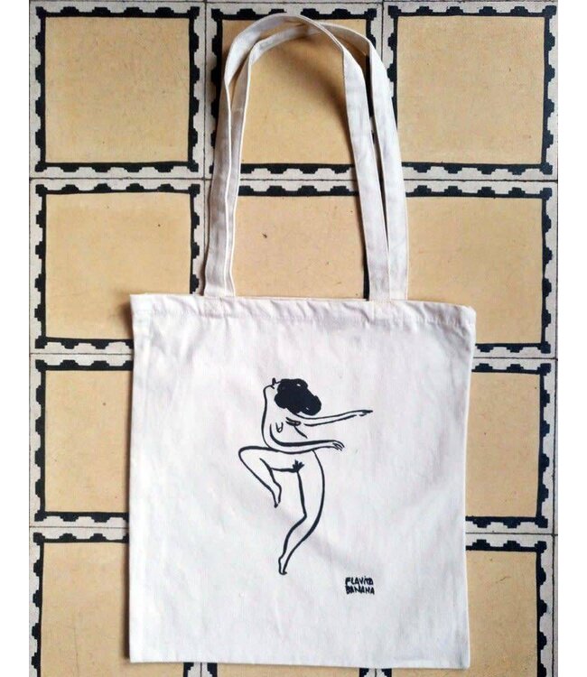 Flavita Banana Flavita Banana - Mujer Feliz - Totebag