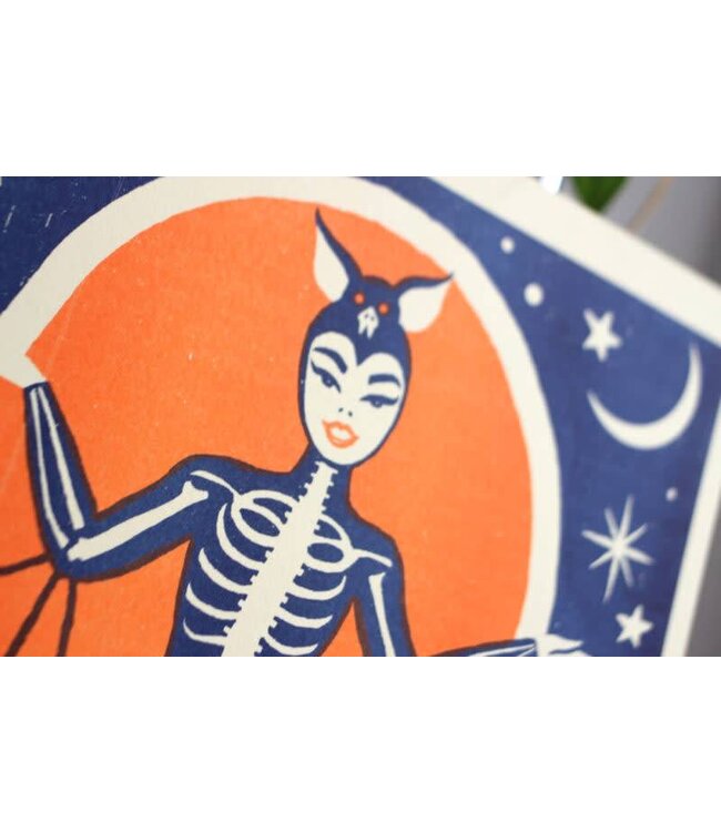 El Marquès - Bat Girl - A3 Risografía