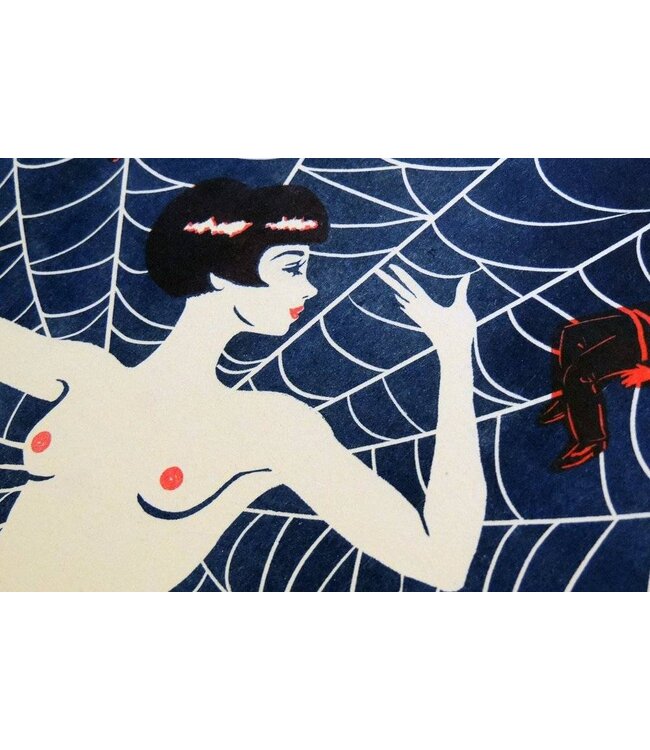 El Marquès - Black Widow - A3 Risograph