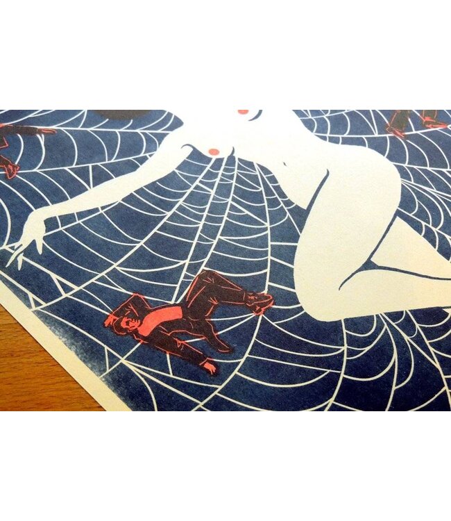 El Marquès - Black Widow - A3 Risografía