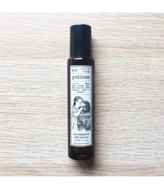 Potions Potions - N.01 Mysterious Patchouli – Fragancia en Roll On (30 ml)