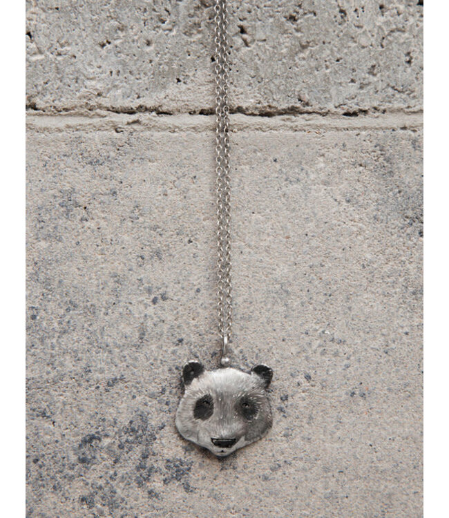 Michi Roman Michi Roman - Panda Necklace Sterling Silver