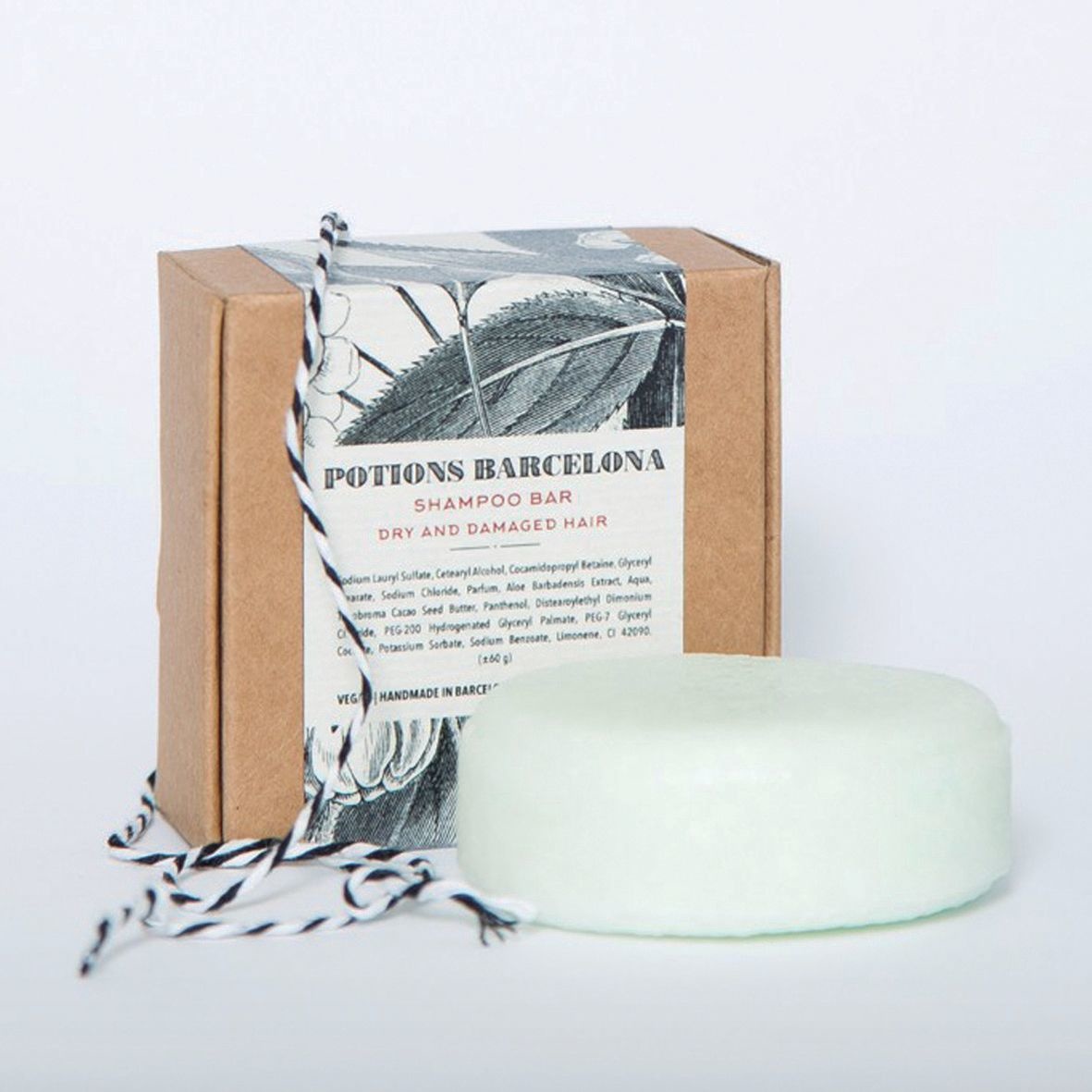 Potions Normal To Dry Hair Shampoo Bar Grey Street