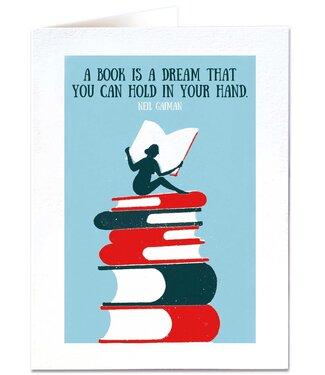 Archivist Gallery Archivist Gallery - A book is a Dream - Greeting Card