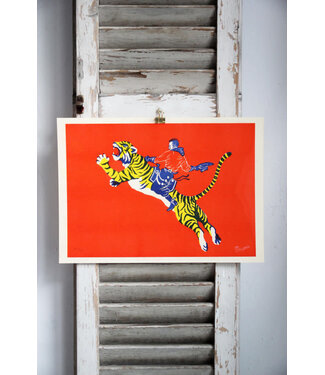 El Marquès - Jungle Rodeo - A3 Risograph