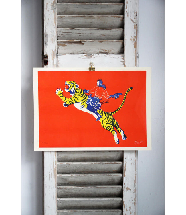 El Marquès - Jungle Rodeo - A3 Risograph