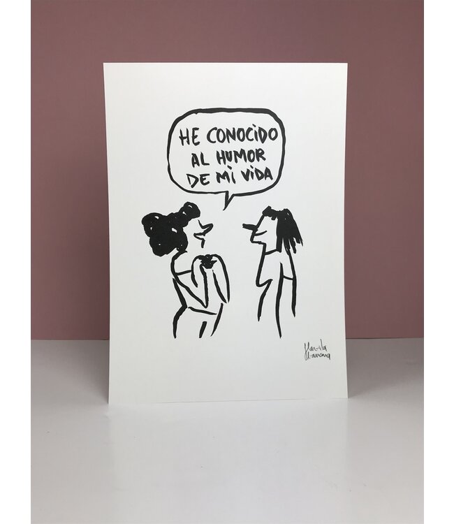 Flavita Banana Flavita Banana - Humor de mi vida - A4 Print