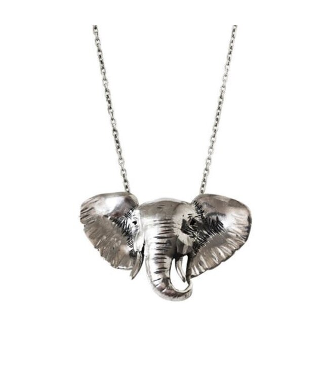 Michi Roman Michi Roman - Elephant Necklace - Plata de Ley