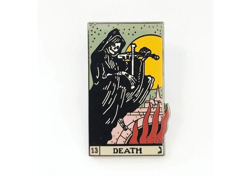 Strike Gently Strike Gently - Death Card - Pin