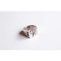 Six Zeros - Ojo Ring - Silver