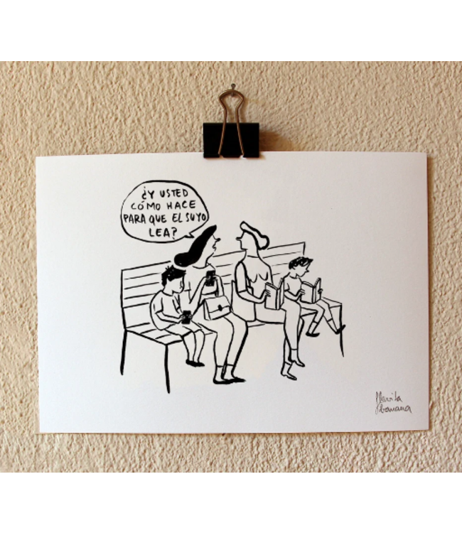 Flavita Banana Flavita Banana - Cómo Hace  - A4 Print